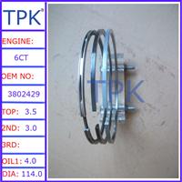 
6CT, 6CT 8.3, 6CTA 8.3, 6CTAA 8.3 piston ring 3802429, 3923294
