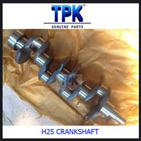 
H25 FORGED CRANKSHAFT CAST CRANKSHAFT N-12201-60K00 N-12351-50K10
