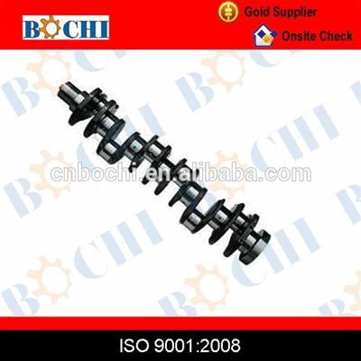 Auto engine Crankshaft 4D56 Made Of Iron Or Steel With Good Performance