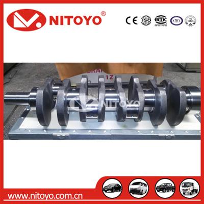 NITOYO Cast Steel Crankshaft 13411-17012 for Toyota 1Z Engine Crankshaft