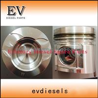 Forklift Excavator Engine Parts 4D95S Piston Komatsu