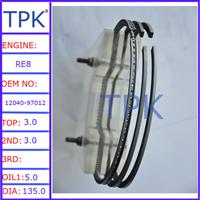 
Piston Ring, RE8 Ring set 12040-97012 12040-97074
