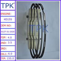
4D155 piston ring 6127-31-2020
