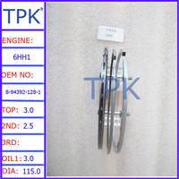 
Isuzu 6HH1 Piston Ring 8-94392-128-1
