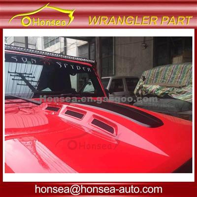 Wrangler Jk Engine Hood Plate Avenger Bonnet For Jeep Wrangler 07-15