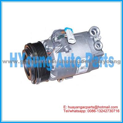 CVC Car Ac Compressor For OPEL Astra G 1.8 Corsa 1.2 Vauxhall Meriva A 24464152 6854013 93176855 93176877 6pk 109 Mm