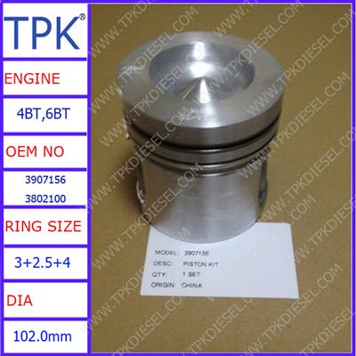 6BT,6BT5.9,6BTA,6BTA5.9 ENGINE PARTS PISTON KIT 3907156 3802100