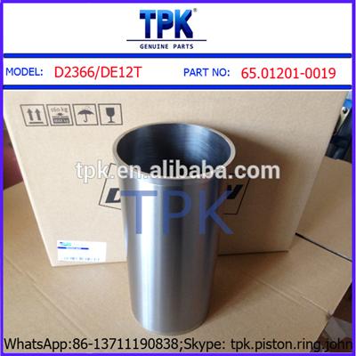 D2366 LINER D2366T CYLINDER LINER 65.01201-0019 65.01201-0051