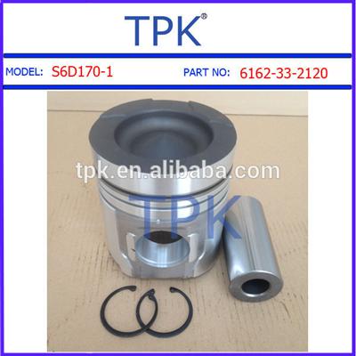 Komatsu S6D170-1,S6D170 piston, engine piston, 6162-33-2120