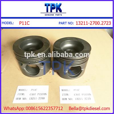 P11C DIESEL PARTS PISTON 13211-2723