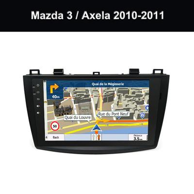 Car In-Dash Video Receivers GPS Navigation Supplier Mazda 3 Axela 2010 2011