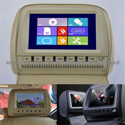 9 Inch Digital Screen Headrest DVD Monitors