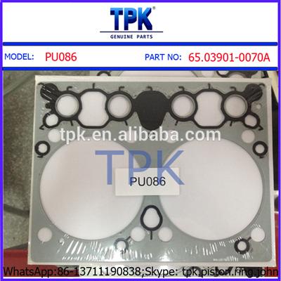 P086TI CYLINDER HEAD GASKET KIT 65.03901-0070A