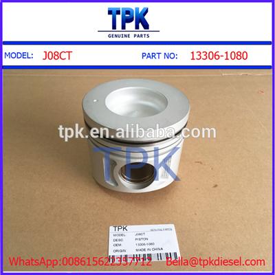 J08C ENGINE PARTS PISTON 13306-1080