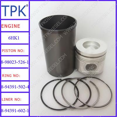 Izumi 6HK1 liner kit used for ZAX330-3 ZAX350-3 ZAX360-3 engine repair parts