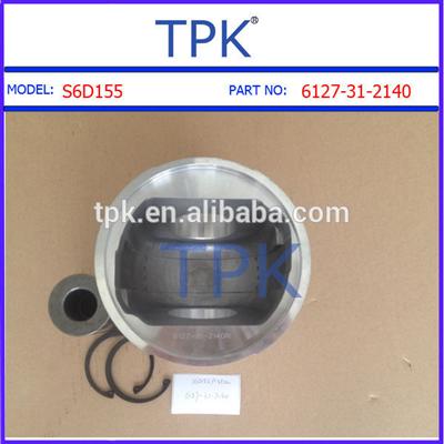 6127-31-2140, 6127-31-2030 USED FOR D150A D155A D155S D355A ENGINE PARTS PISTON