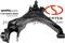 RK641494 Auto Car Accessories Motorcycle Spare Parts Control Arm Chevrolet Colorado Automobile - img2