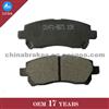 Luda Brake Pad 04465-BZ010 For TOYOTA
