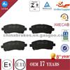 Ceramic Brake Pad Top Quality D1471-8671 FROM LUDA BRAKE FACTORY