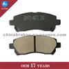 Ceramic Brake Pad Top Quality 04465-BZ010 FROM LUDA BRAKE FACTORY