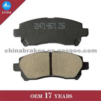 Ceramic Brake Pad Top Quality 04465-BZ010 FROM LUDA BRAKE FACTORY