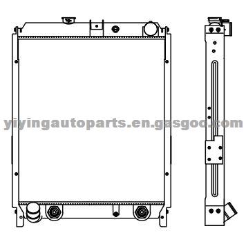 Radiator For Hino 16400-E0070