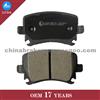 Brake Pad Specials D1108 1K0 698 451 For AUDI VW SKODA Bendix Ceramic Brake Pads