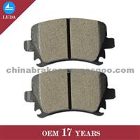 D1108 Brake Ceramic Pads For Audi/Volkswagen A6/Jetta