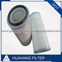 High Efficiency Clean Dusting Air Filter/Washable Polyester Fabric Cartridge Filter