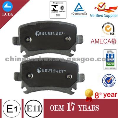 New Design High Quality Semi-Metallic Brake Pad For Wholesales