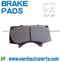 High Quality Front Axle Brake Pads For Toyota Land Cruiser PRADO 04465-0k090