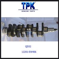 
QD32 forged steel crankshaft, cast crakshaft 12201-EW406
