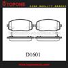 For KIA PICANTO/HYUNDAI D1601 FDB1783 Auto Parts Semi-metallic Ceramic Brake Pads