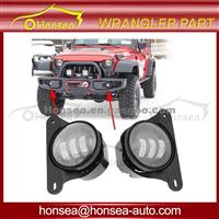 30W 4 Inch Round Fog Light For Wrangler 10th Anniversary Guard Jeep JK