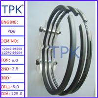 
PD6 , PD6T PISTON RING 12040-96000 12040-96004
