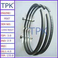 
PE6T Piston Ring Set 12040-96517, 12040-96504 12040-96509 12040-96510 12040-96513
