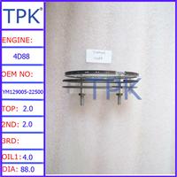
4D88 PISTON RING SET YM129001-22500
