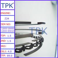 
Z24 PISTON RING 12033-10W00 12033-30W10
