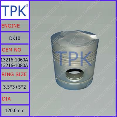 Hino DK10 engine Piston,diesel piston