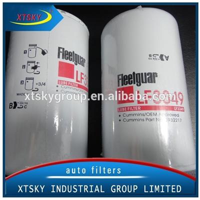 High Quality Oil Filter Cross Reference LF3349