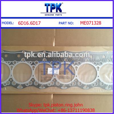 6D17 FULL OVERHAUL GASKET KIT SET ME999903