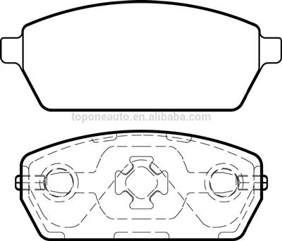 Factory Selling Custom For SUZUKI SUPER CARRY Bus D9017 Brake Pads