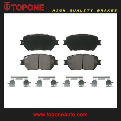 Brake Pad Manufacturing Machine Wholesale Noiseless Brake Pad For TOYOTA For LEXUS 04465-30340