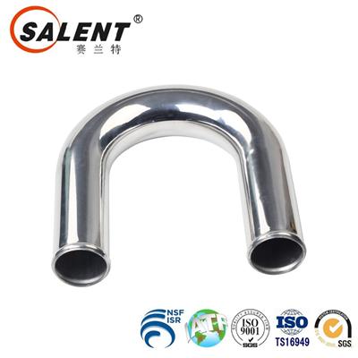 180 degree Aluminum Turbo Intercooler Pipe Tubing 89mm 3.5''