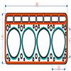 sealing gasket/cylinder head gasket /oem parts