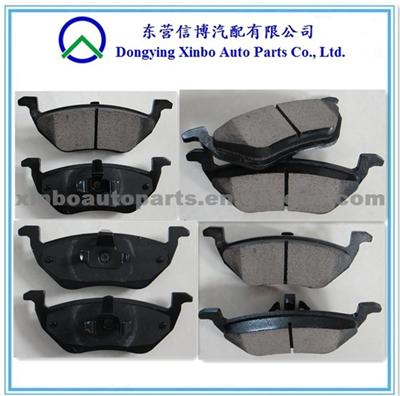 WVA 24670/ 24671 Brake Pad D1055 For Mazda And Ford