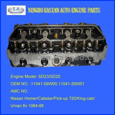 Nissan SD23/SD25 Cylinder Head OE :11041-09W00,11041-29W01