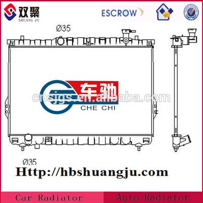 High quality China aluminum/cooper truck radiator OEM93596586