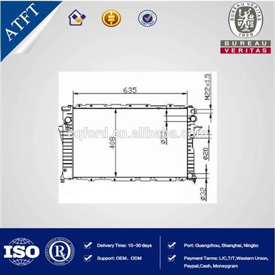 Cooling System Radiator For Audi A6 100 IV' 90 MT OEM 4AO121251A