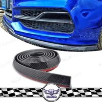 
bumper car parts universal carbon fiber bumper lip skirt protector for sale
